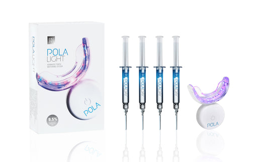 POLA Light 9.5% Hydrogen Peroxide - Led Advanced Teeth Whitening System